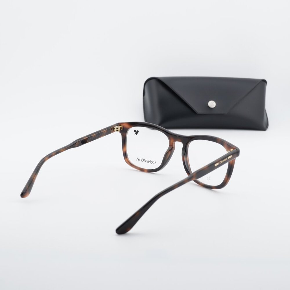 Calvin Klein CK24515 240 Square Eyeglasses 52mm - Havana - Picture 10 of 10